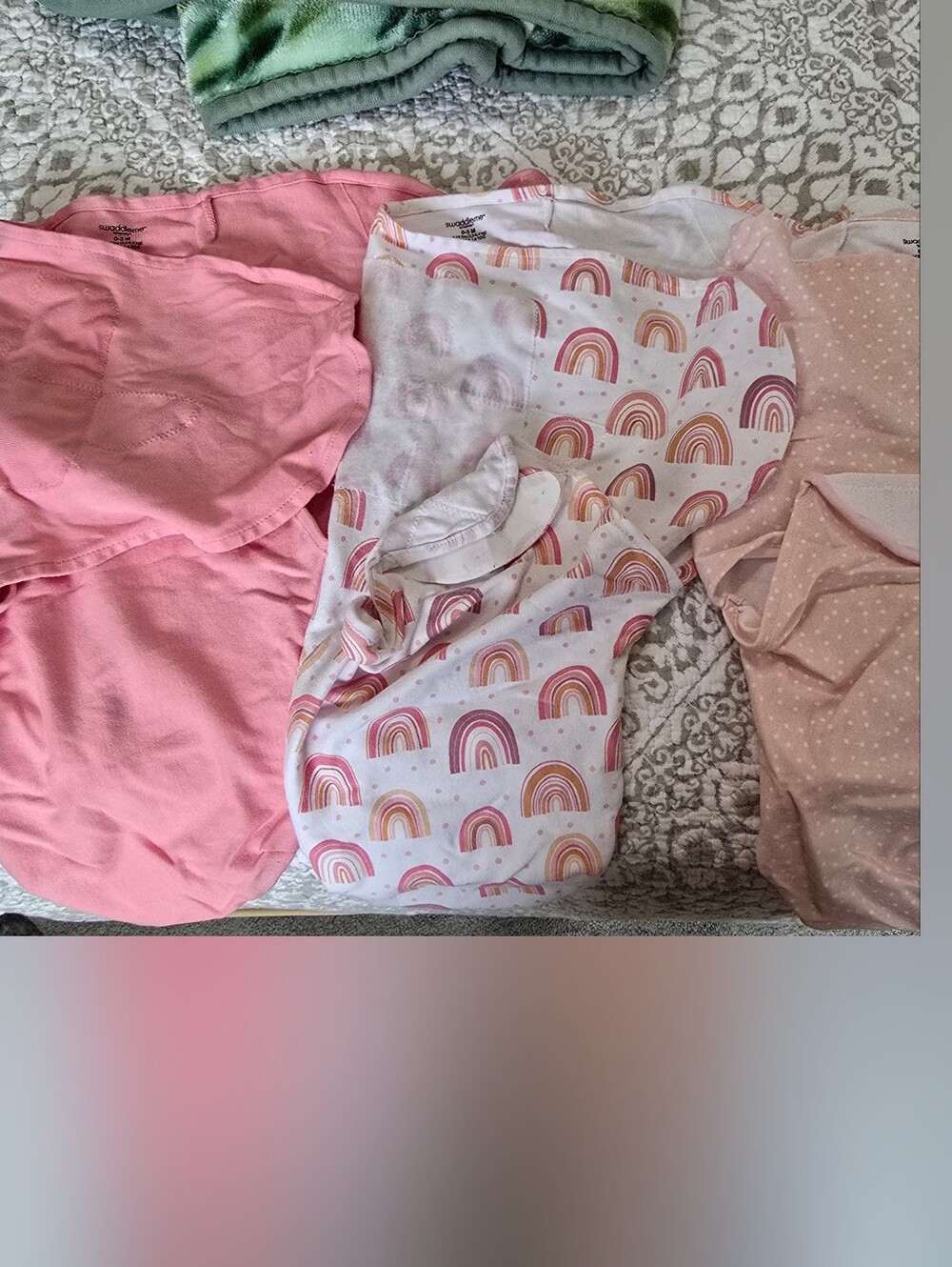 SwaddleMe Baby Girl Velcro Swaddles (0-3M)